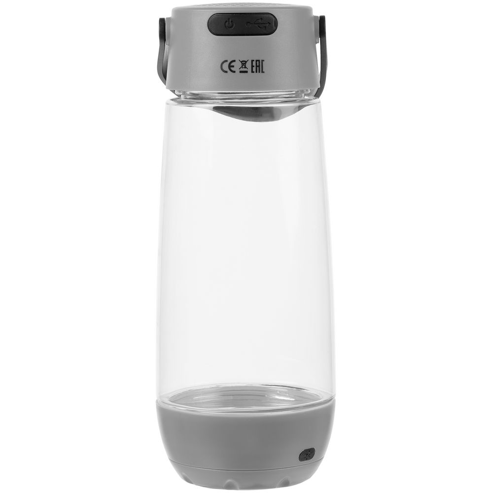 Бутылка для воды Torsta Light с колонкой и светильником, серая / Миниатюра WWW (1000)