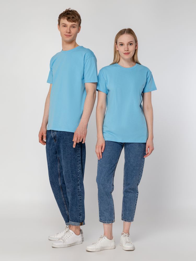 Футболка унисекс T-Bolka 160, голубая / Миниатюра WWW (1000)