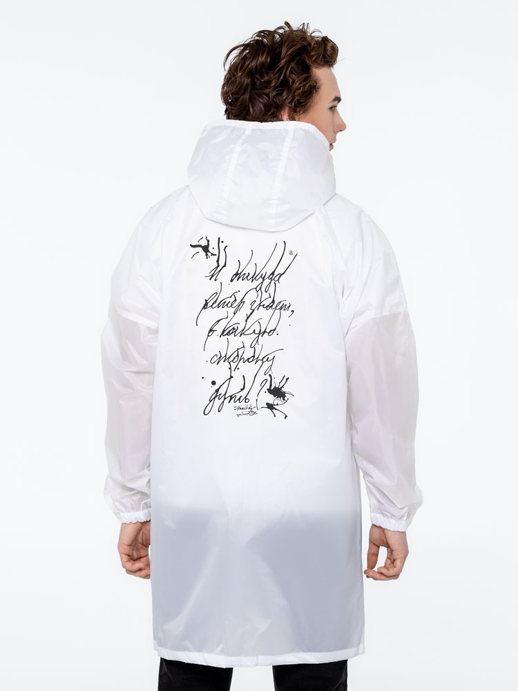 Дождевик «Ветер знает», белый / Миниатюра WWW (1000)