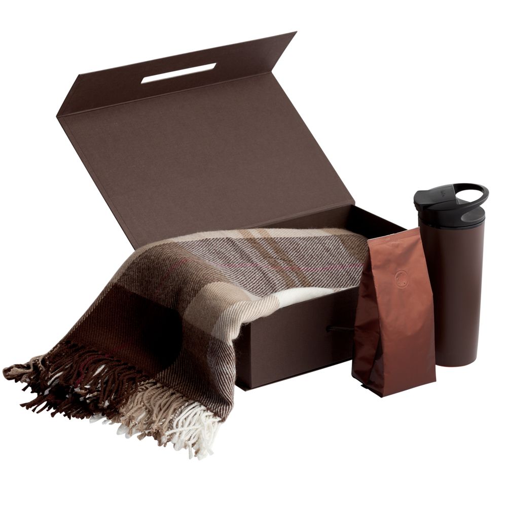 Кофе в зернах, в коричневой упаковке / Миниатюра WWW (1000)