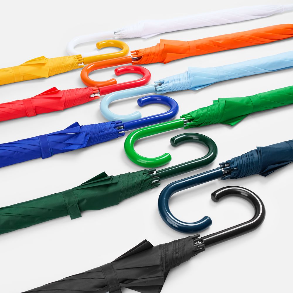 Зонт-трость Promo, желтый / Миниатюра WWW (1000)