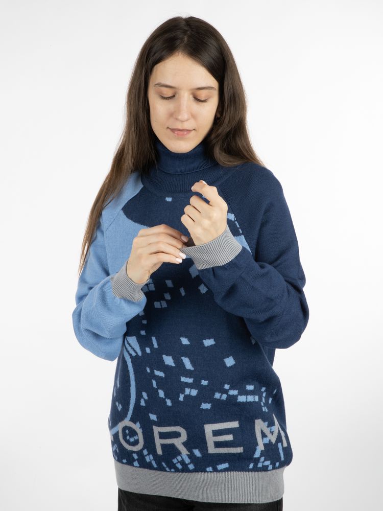 Джемпер на заказ Tricksy Net Reglan, полушерсть / Миниатюра WWW (1000)