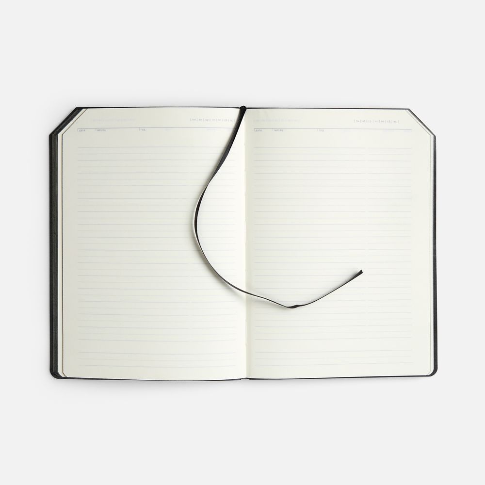 Ежедневник Espresso, недатированный, черный / Миниатюра WWW (1000)