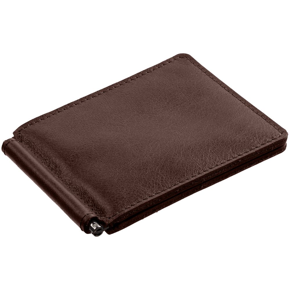 Зажим для купюр Apache, темно-коричневый / Миниатюра WWW (1000)