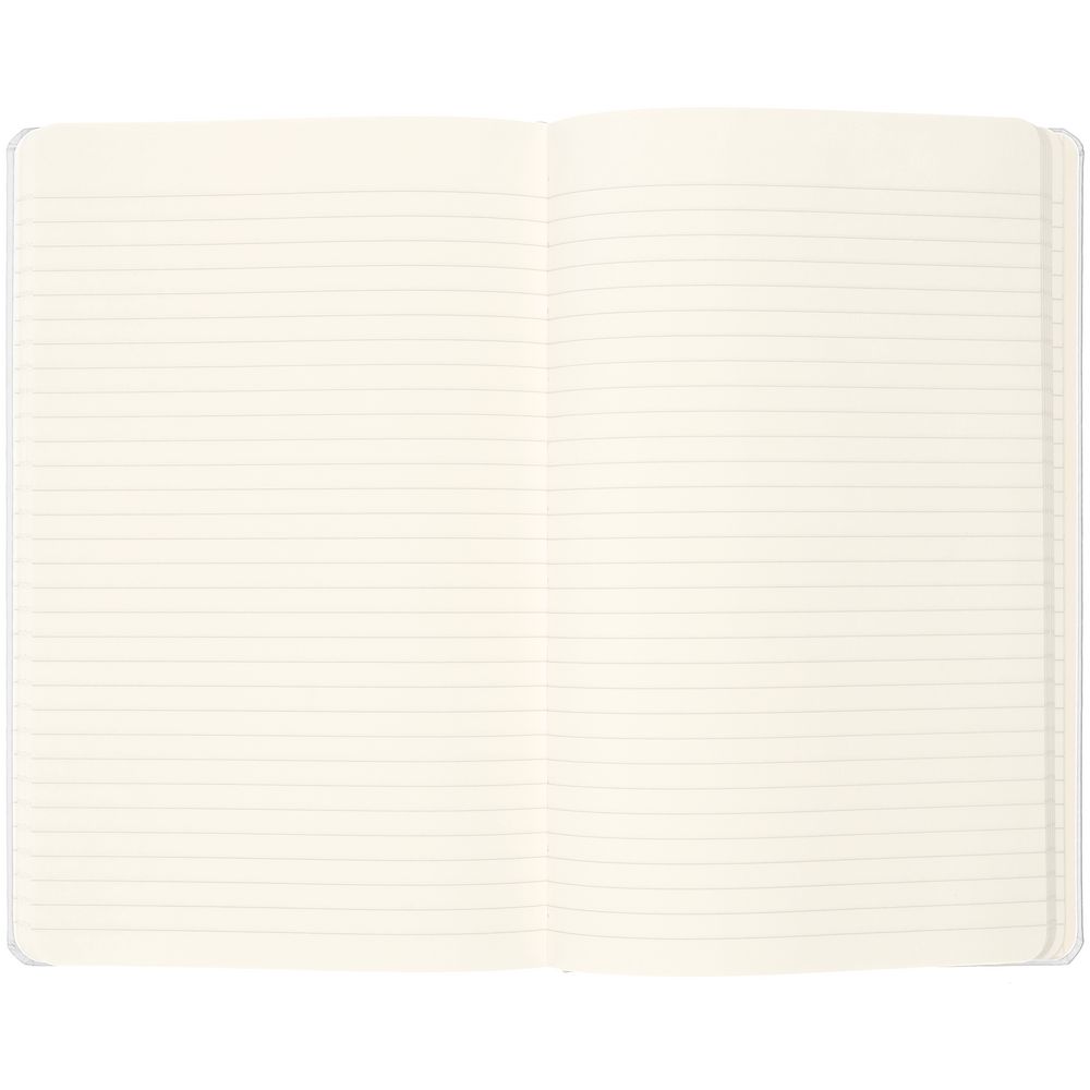 Записная книжка Moleskine Classic Large, в линейку, белая / Миниатюра WWW (1000)