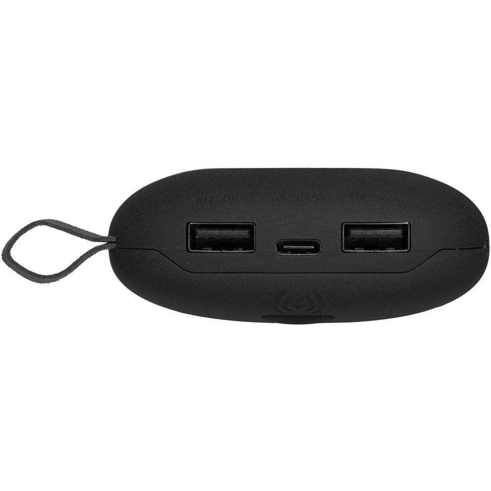 Аккумулятор с беспроводной зарядкой Pebble Wireless 9000 мАч, черный / Миниатюра WWW (1000)