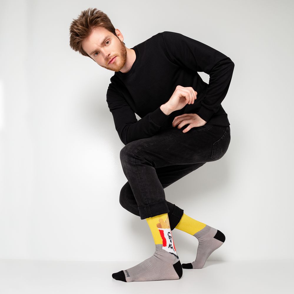 Носки «Куриные ножки» / Миниатюра WWW (1000)