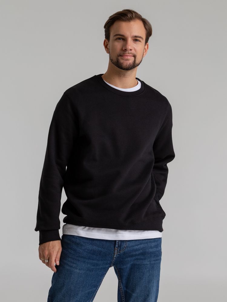 Свитшот унисекс King, черный / Миниатюра WWW (1000)