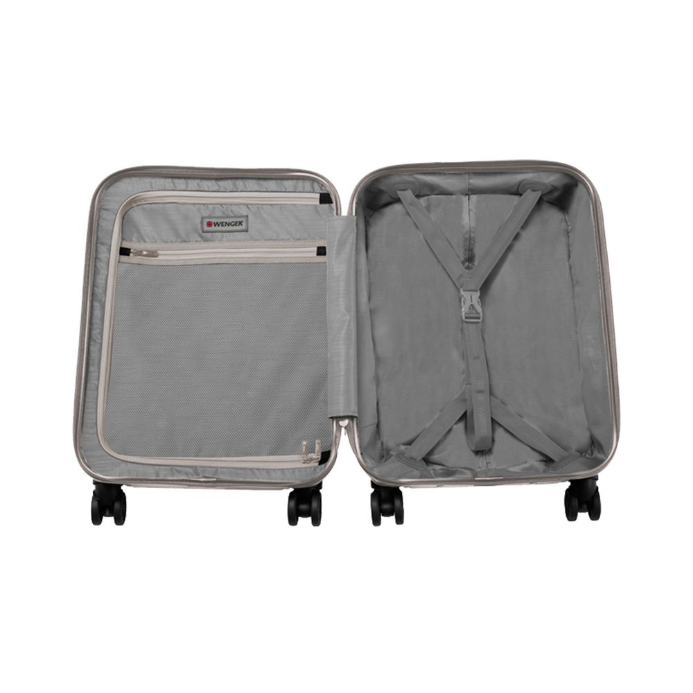 Чемодан для ручной клади Lumen S, серебристый / Миниатюра WWW (1000)