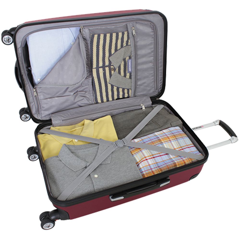 Чемодан Ridge M, бордовый / Миниатюра WWW (1000)