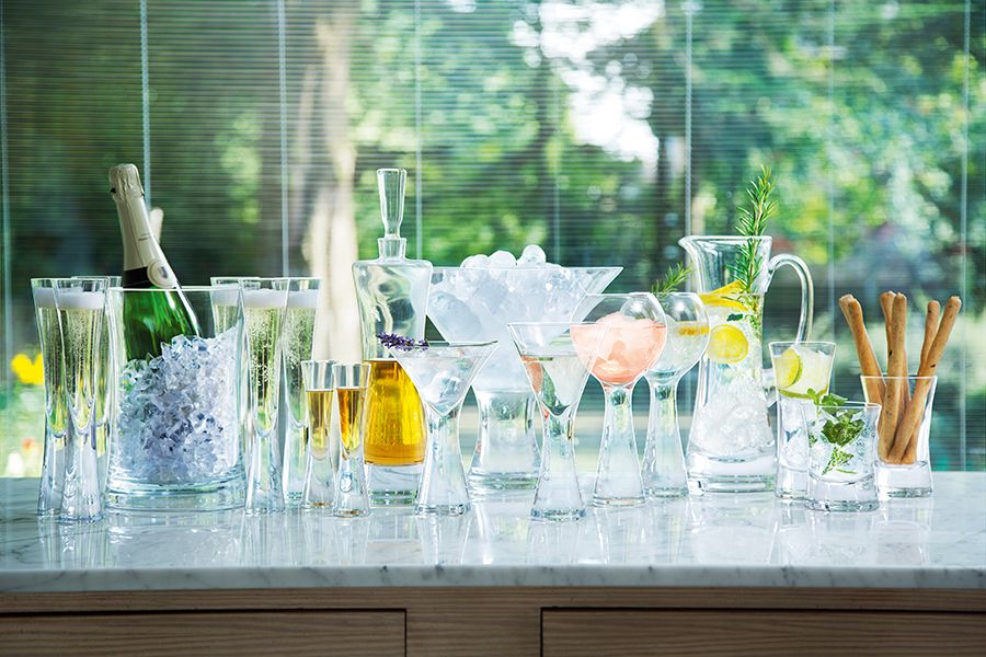 Набор для шампанского Moya, прозрачный / Миниатюра WWW (1000)