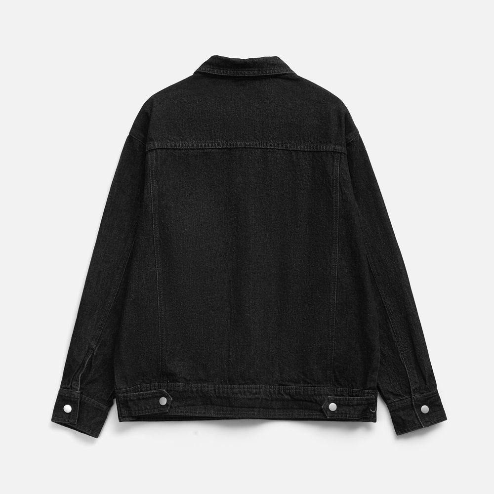 Куртка джинсовая O1, черная / Миниатюра WWW (1000)