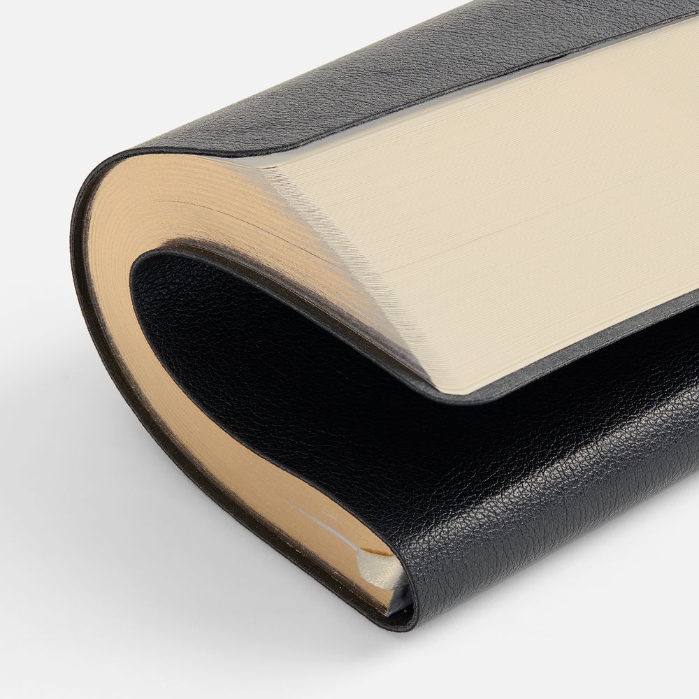 Ежедневник Petrus, недатированный, черный / Миниатюра WWW (1000)