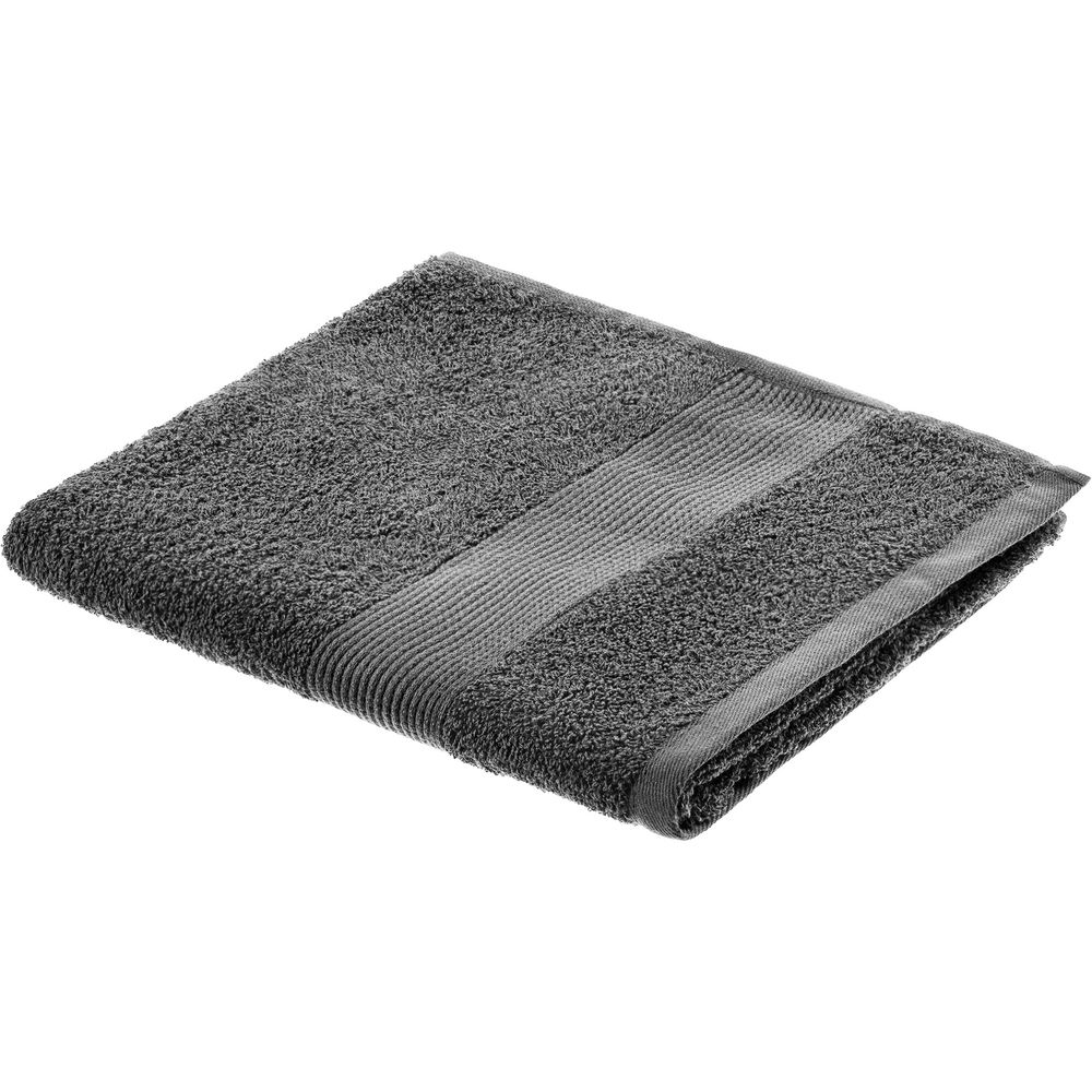 Полотенце махровое «Тиффани», среднее, серое / Миниатюра WWW (1000)