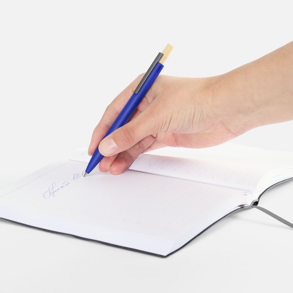 Ручка шариковая Bambink, темно-синяя / Миниатюра WWW (1000)