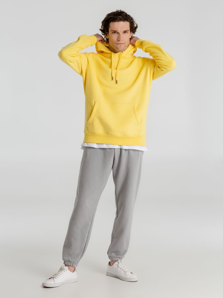 Толстовка с капюшоном унисекс King, желтая / Миниатюра WWW (1000)