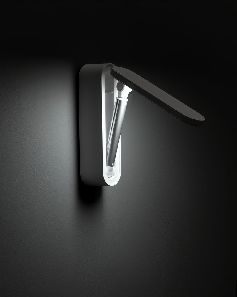 Переносная складная лампа moveLight, белая / Миниатюра WWW (1000)