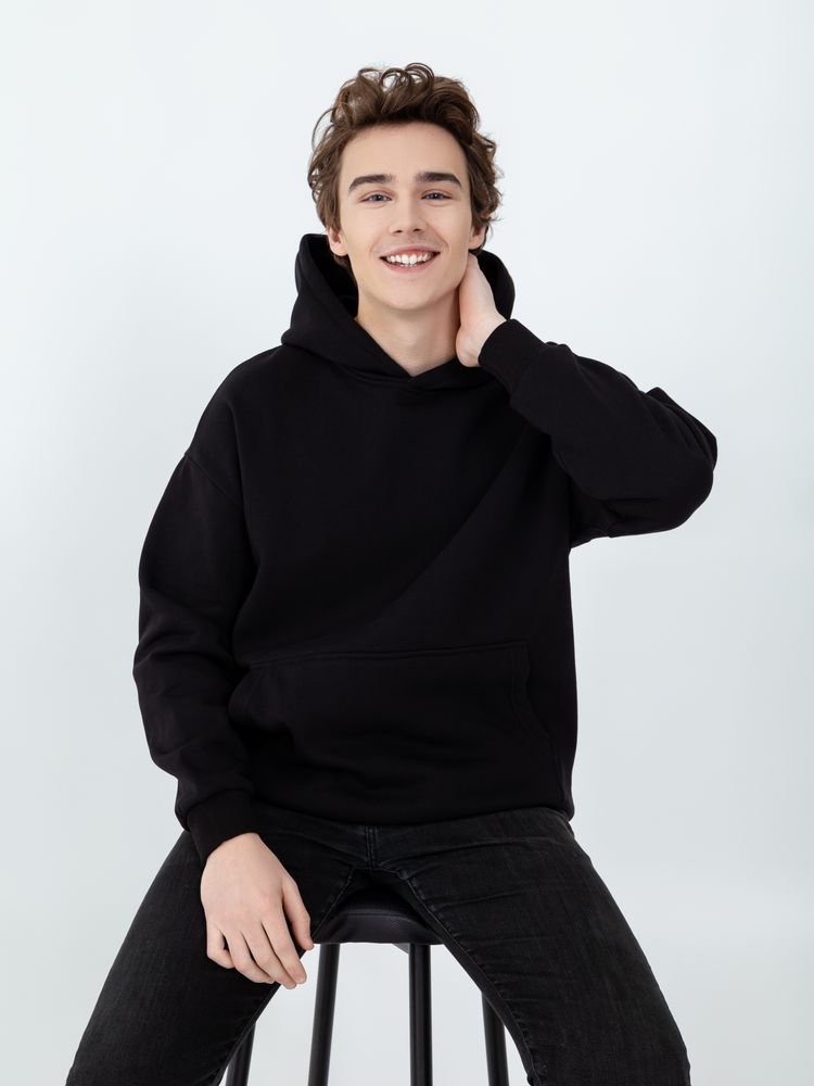 Худи Kulonga Oversize ver.1, черное / Миниатюра WWW (1000)