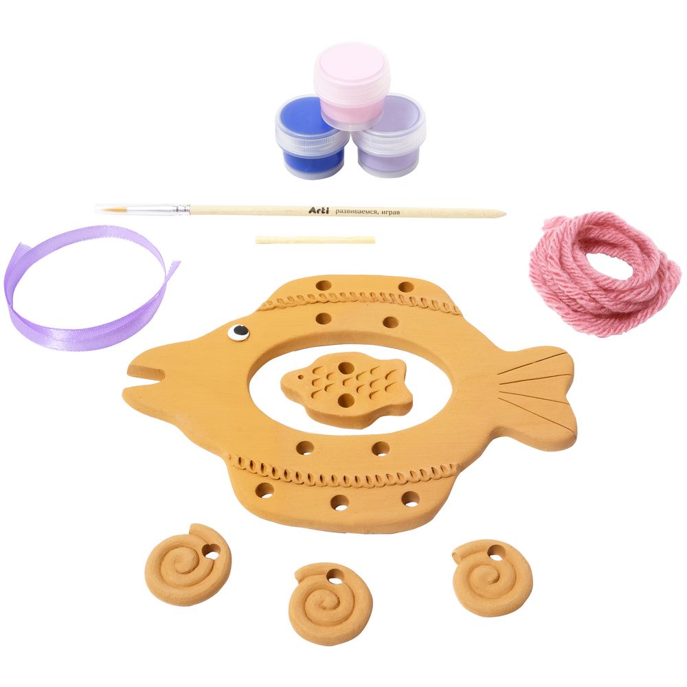 Набор для творчества «Игрушка своими руками. Рыбка Ундина» / Миниатюра WWW (1000)