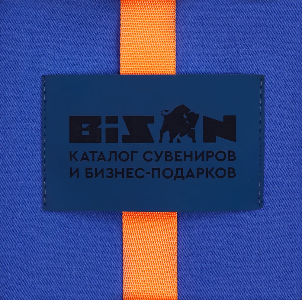 Лейбл Eta SoftTouch, XL, синий / Миниатюра нанесения (1000)