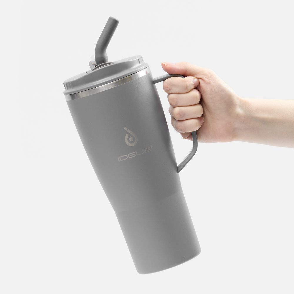 Термостакан Kasumigaoka, серый / Миниатюра WWW (1000)