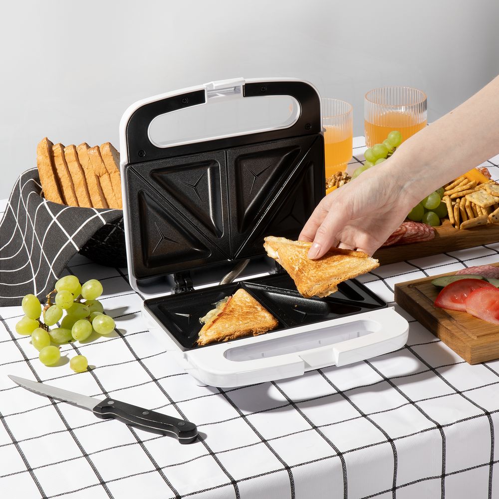 Электрическая сэндвичница Panaderia, белая / Миниатюра WWW (1000)