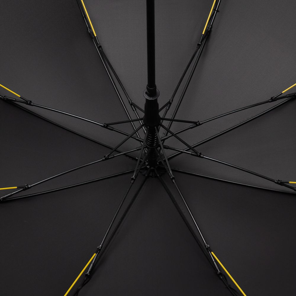 Зонт-трость Rainzee, черный / Миниатюра WWW (1000)