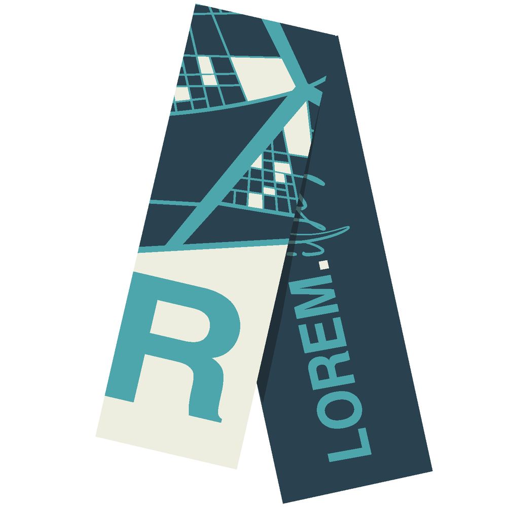 Шарф на заказ Tricksy Classic Fint, M, акрил