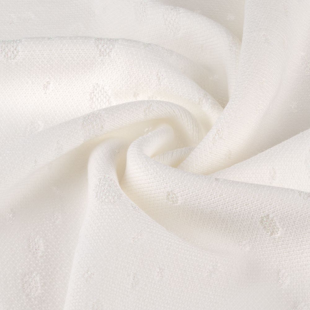 Плед Snowspot, белый с люрексом / Миниатюра WWW (1000)