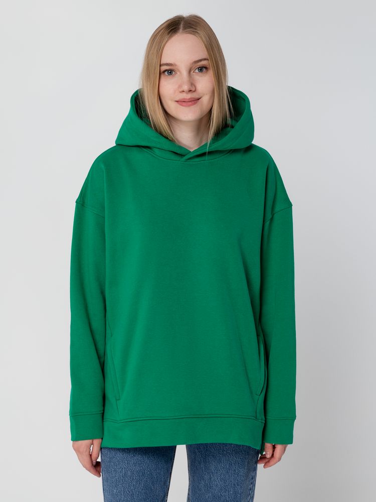 Худи оверсайз унисекс Tolla, зеленое / Миниатюра WWW (1000)