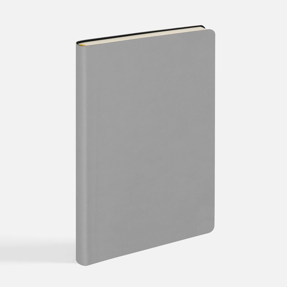 Ежедневник Flex Shall New, недатированный, серый / Миниатюра WWW (1000)
