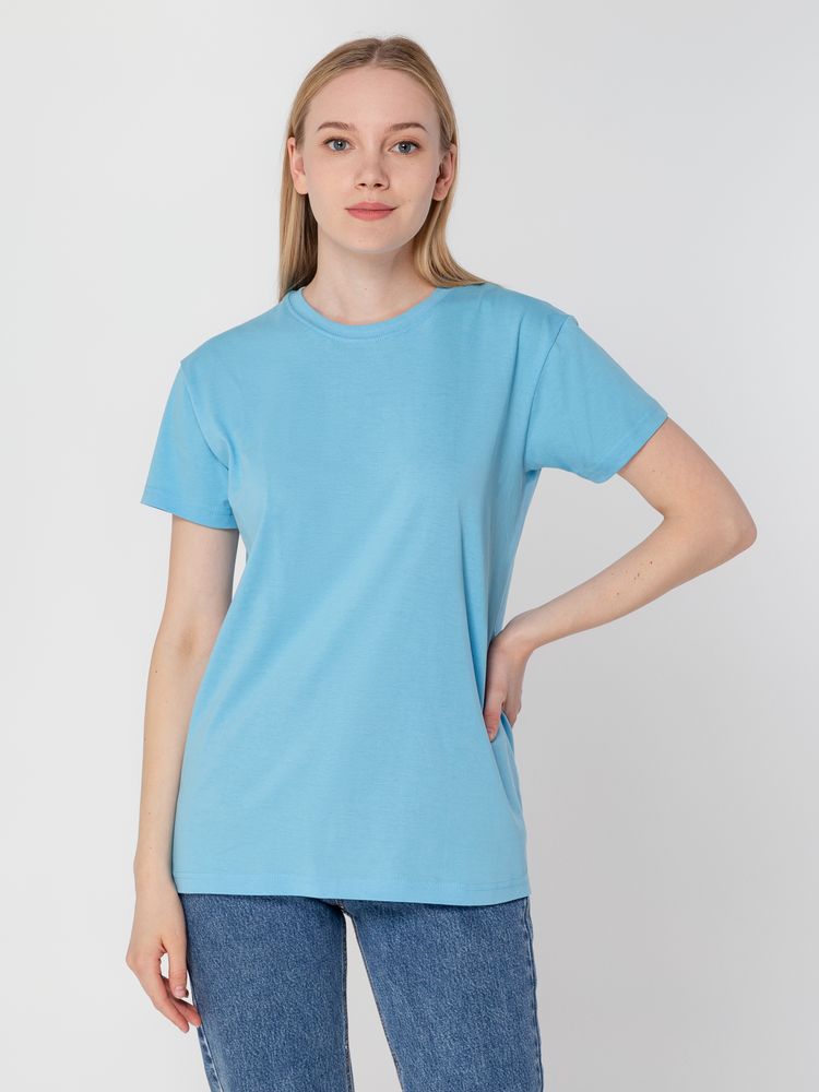 Футболка унисекс T-Bolka 160, голубая / Миниатюра WWW (1000)