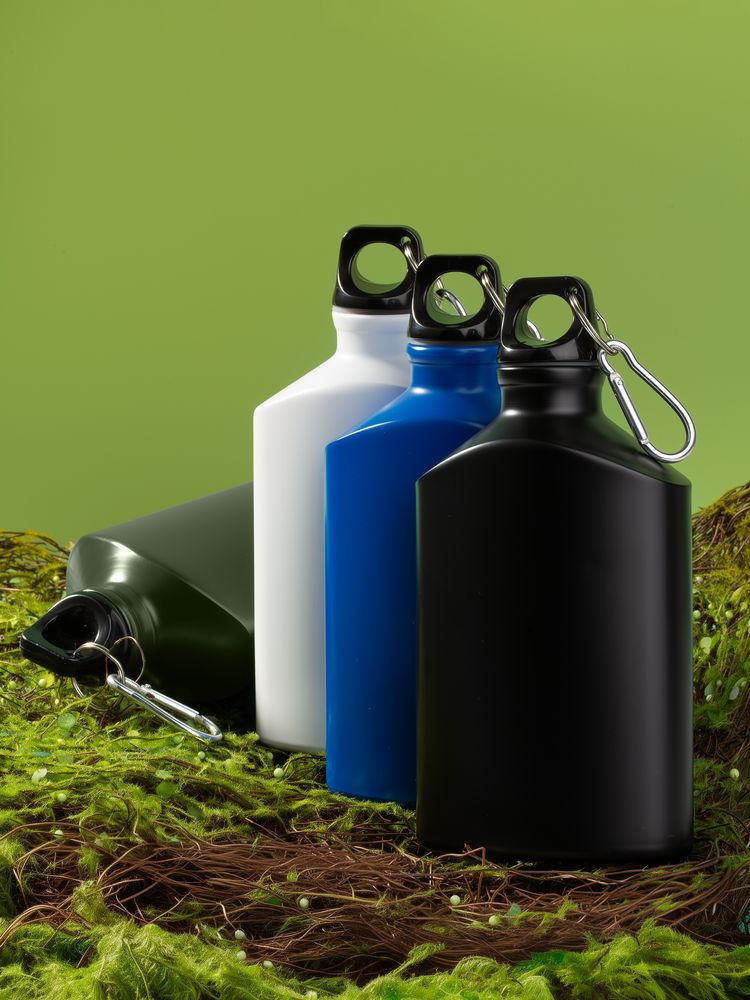 Походная фляжка Tula, синяя / Миниатюра WWW (1000)