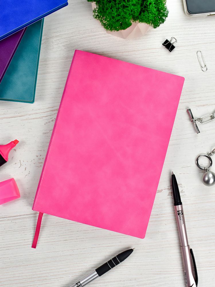 Ежедневник Martos, недатированный, розовый / Миниатюра WWW (1000)