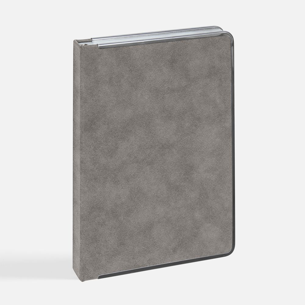 Ежедневник Metal Frame на заказ, датированный, серый / Миниатюра WWW (1000)