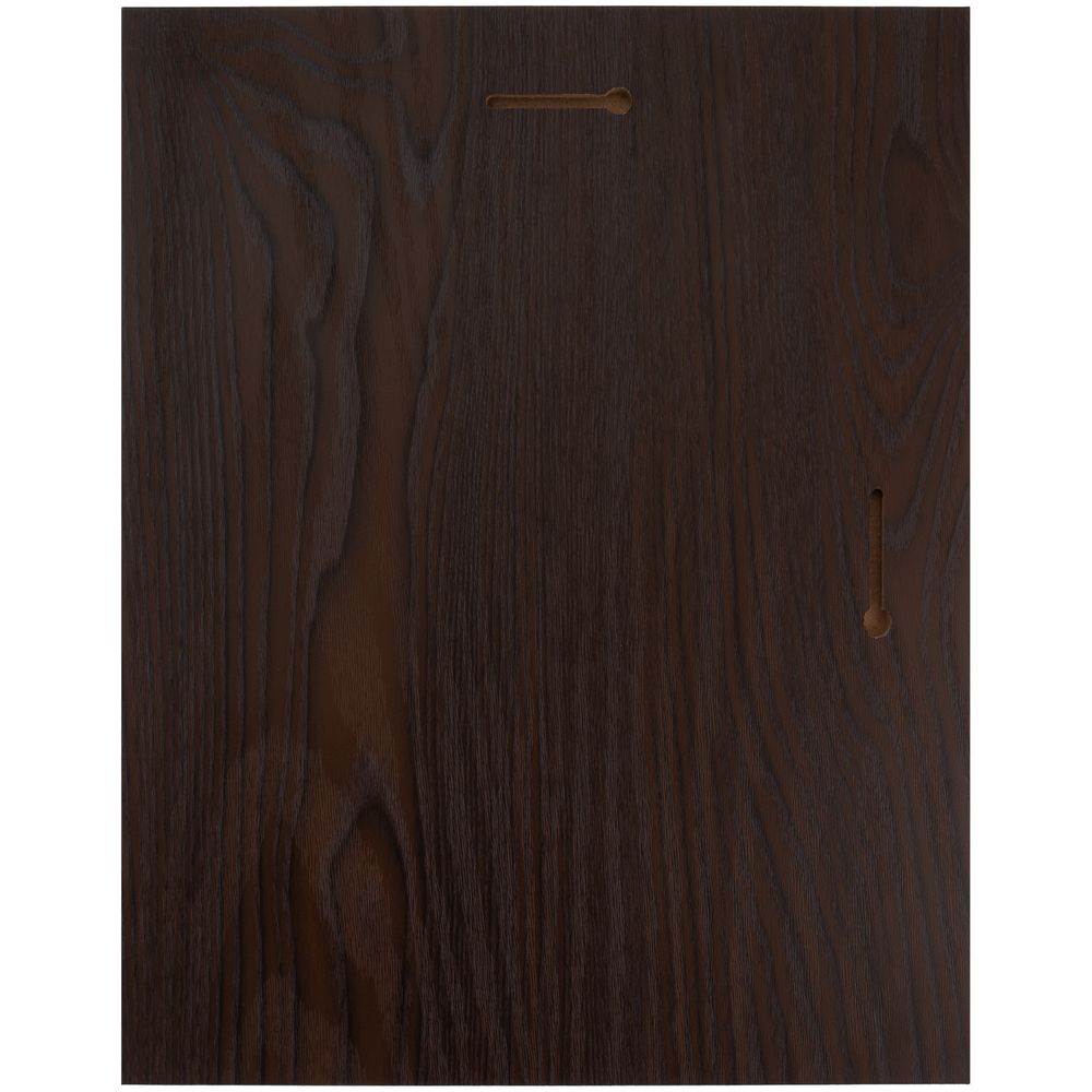 Плакетка Plaque XL, венге с серебристой пластиной / Миниатюра WWW (1000)