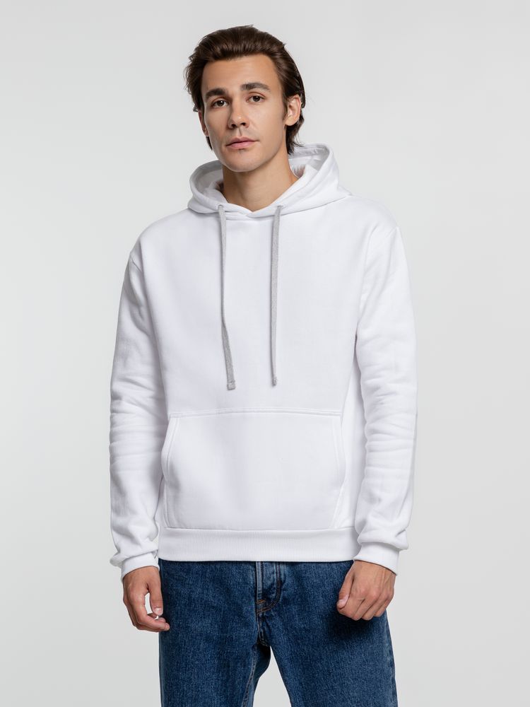 Толстовка с капюшоном Kirenga Heavy, белая (белоснежная) / Миниатюра WWW (1000)