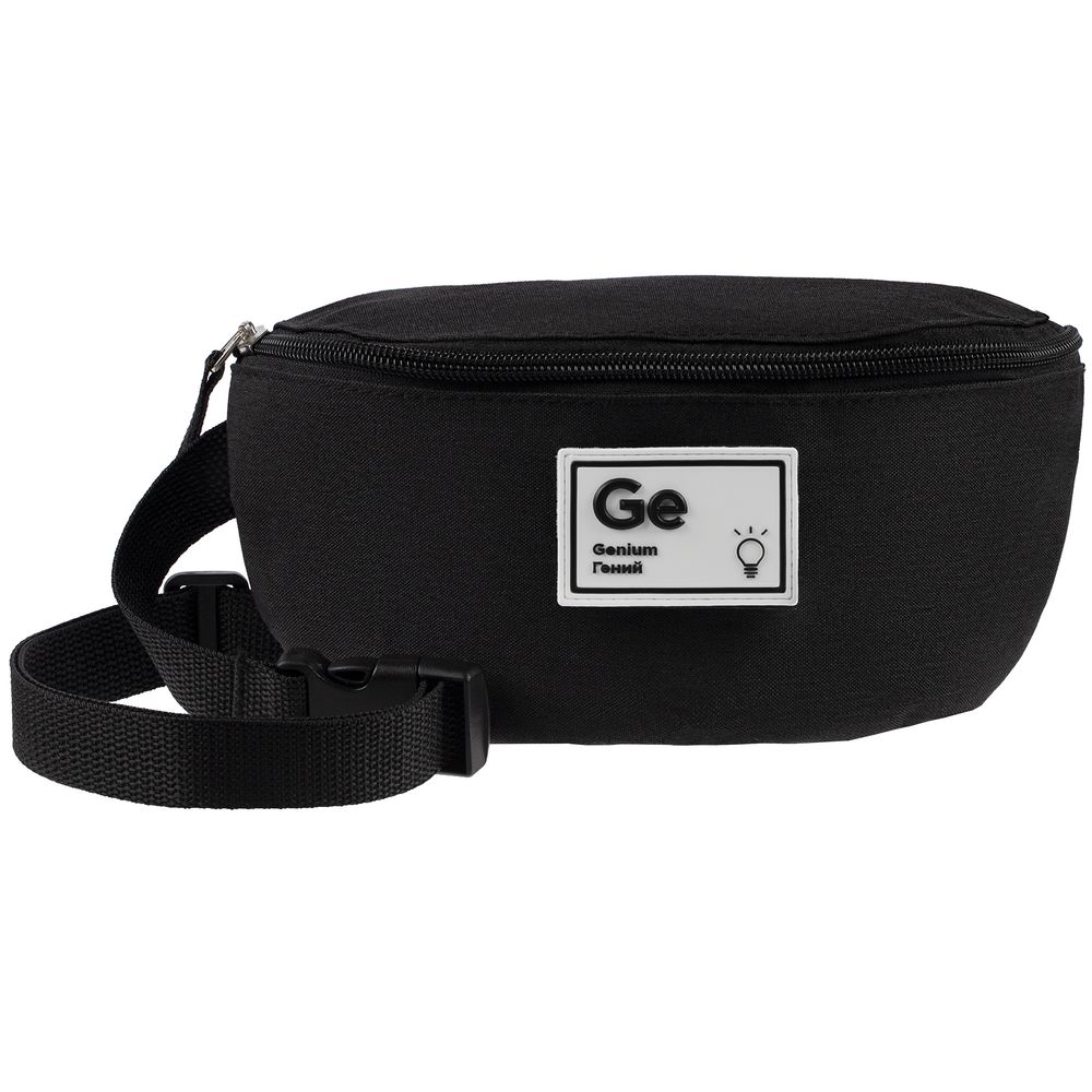 Поясная сумка с патчами «Химия состояний», черная / Миниатюра WWW (1000)