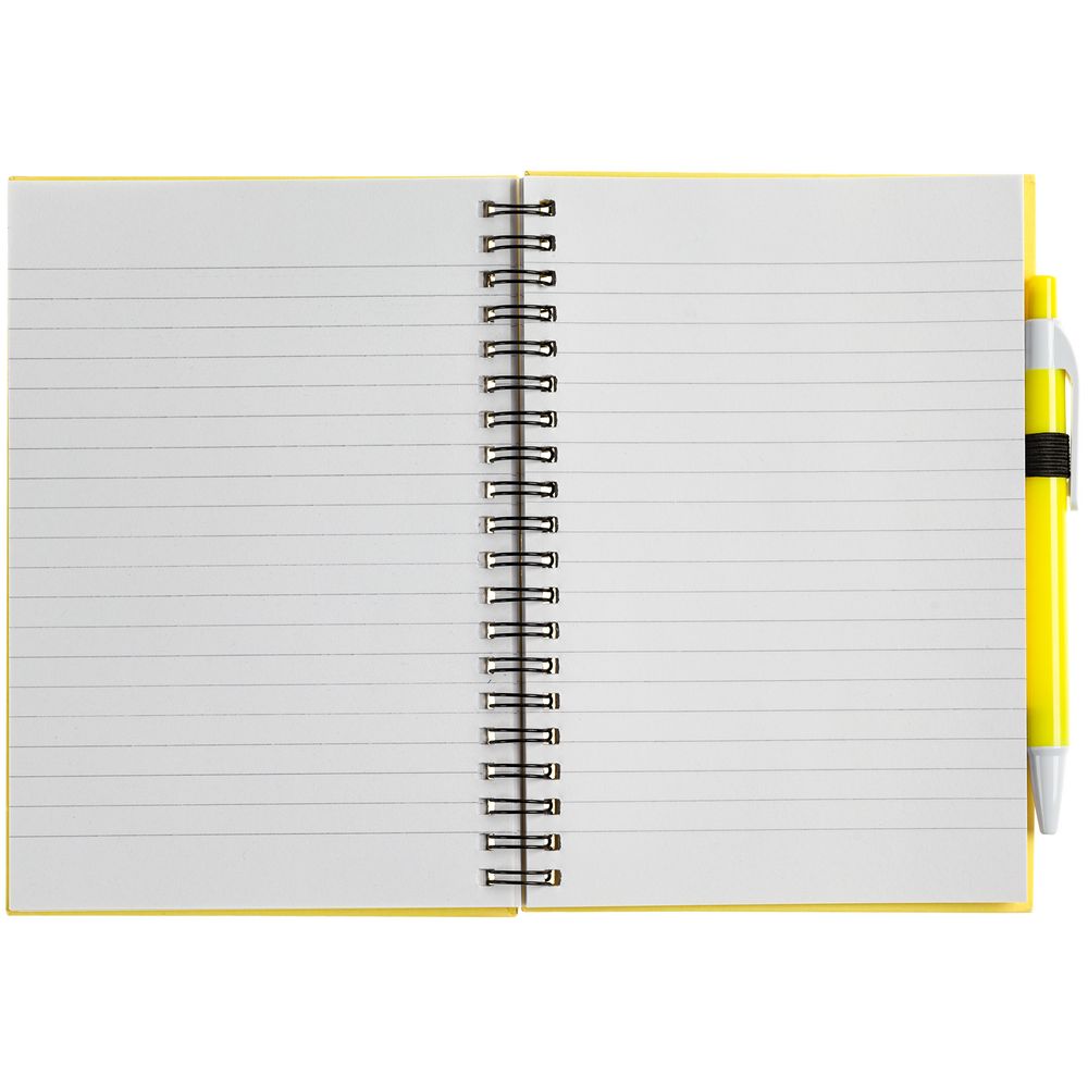 Блокнот Spiral Viral, желтый / Миниатюра WWW (1000)