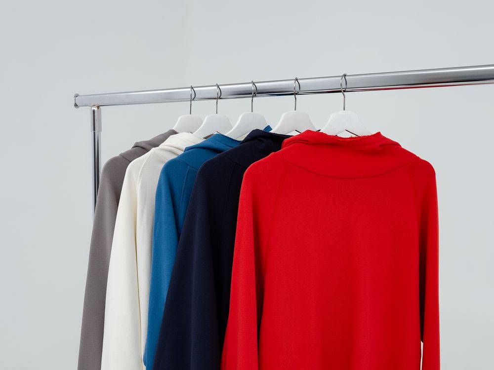 Худи унисекс Vozduh 1.0, синее / Миниатюра WWW (1000)