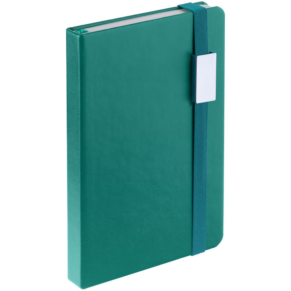 Ежедневник Replica Metal Mini, недатированный,бирюзовый / Миниатюра WWW (1000)