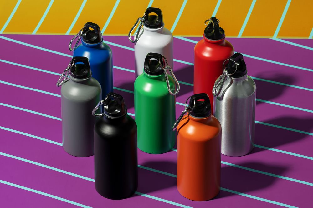 Бутылка для воды Funrun 400, оранжевая / Миниатюра имиджевого (1000)