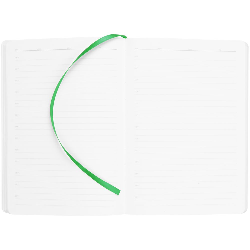 Ежедневник Vale, недатированный, зеленый / Миниатюра WWW (1000)