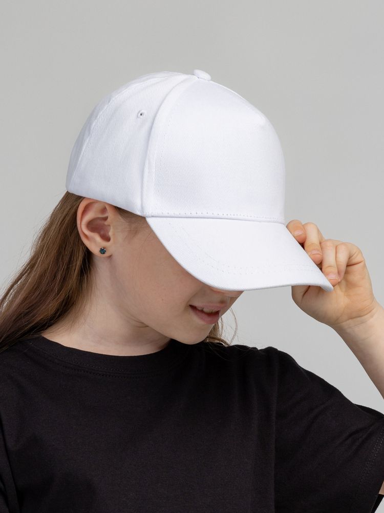 Бейсболка детская Standard Kids, белая / Миниатюра WWW (1000)