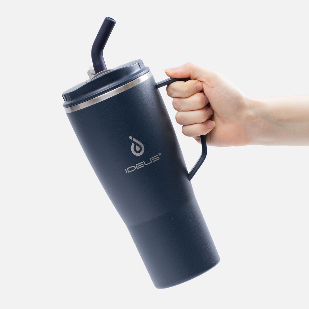 Термостакан Kasumigaoka, темно-синий / Миниатюра WWW (1000)