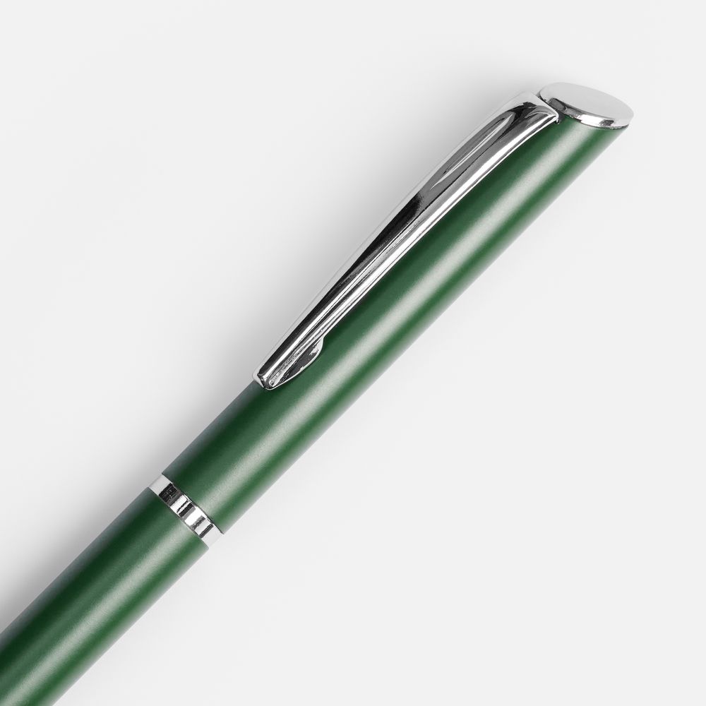 Ручка шариковая Ringa, темно-зеленая / Миниатюра WWW (1000)