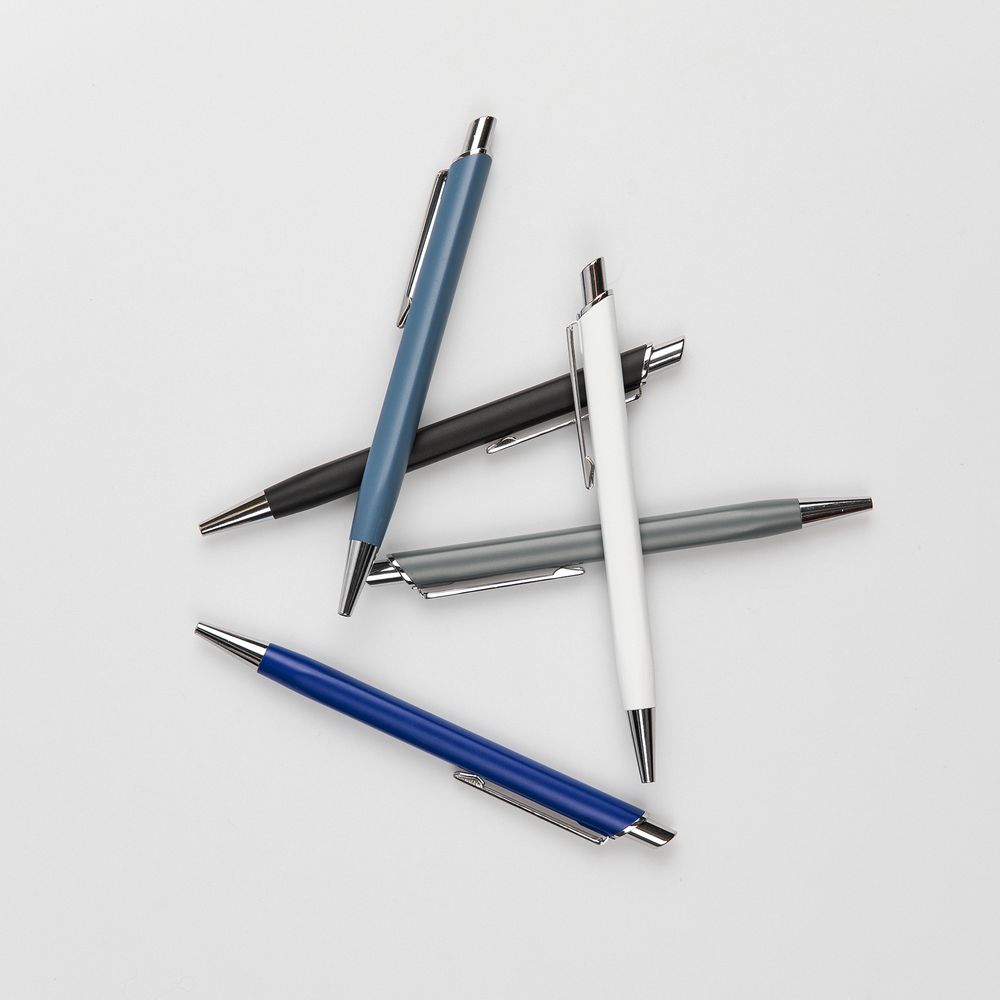 Ручка шариковая Konvent, матовая, серая / Миниатюра WWW (1000)