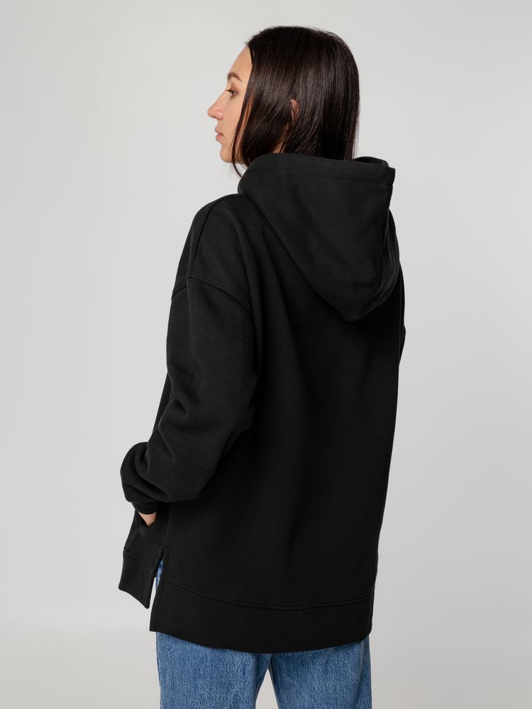 Худи оверсайз унисекс Tolla, черное / Миниатюра WWW (1000)