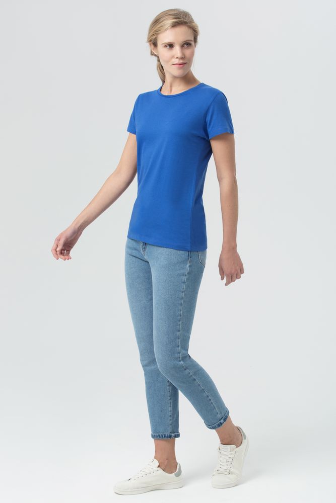 Футболка женская Miss 150, ярко-синяя (royal) / Миниатюра WWW (1000)