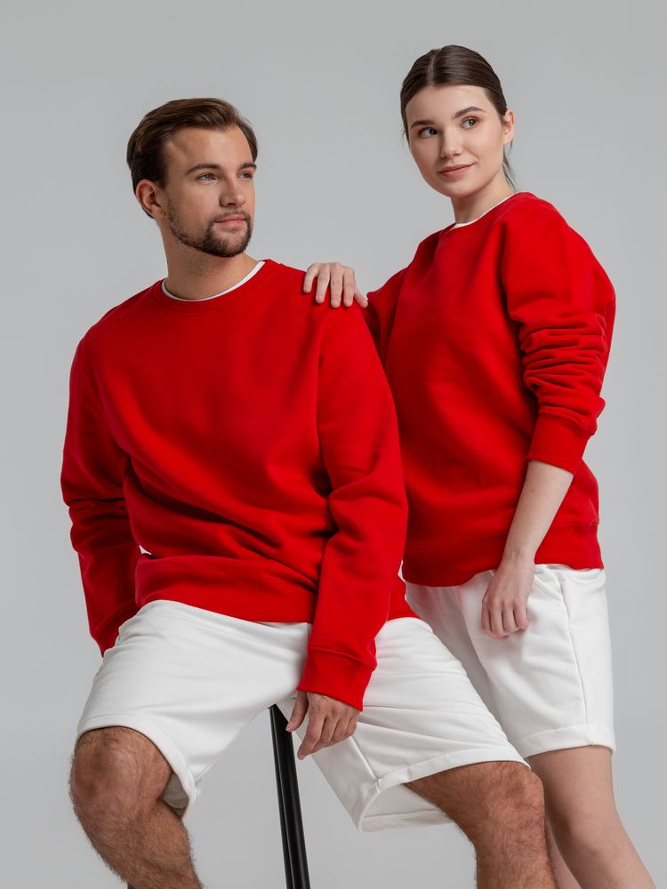 Свитшот унисекс King, красный / Миниатюра WWW (1000)